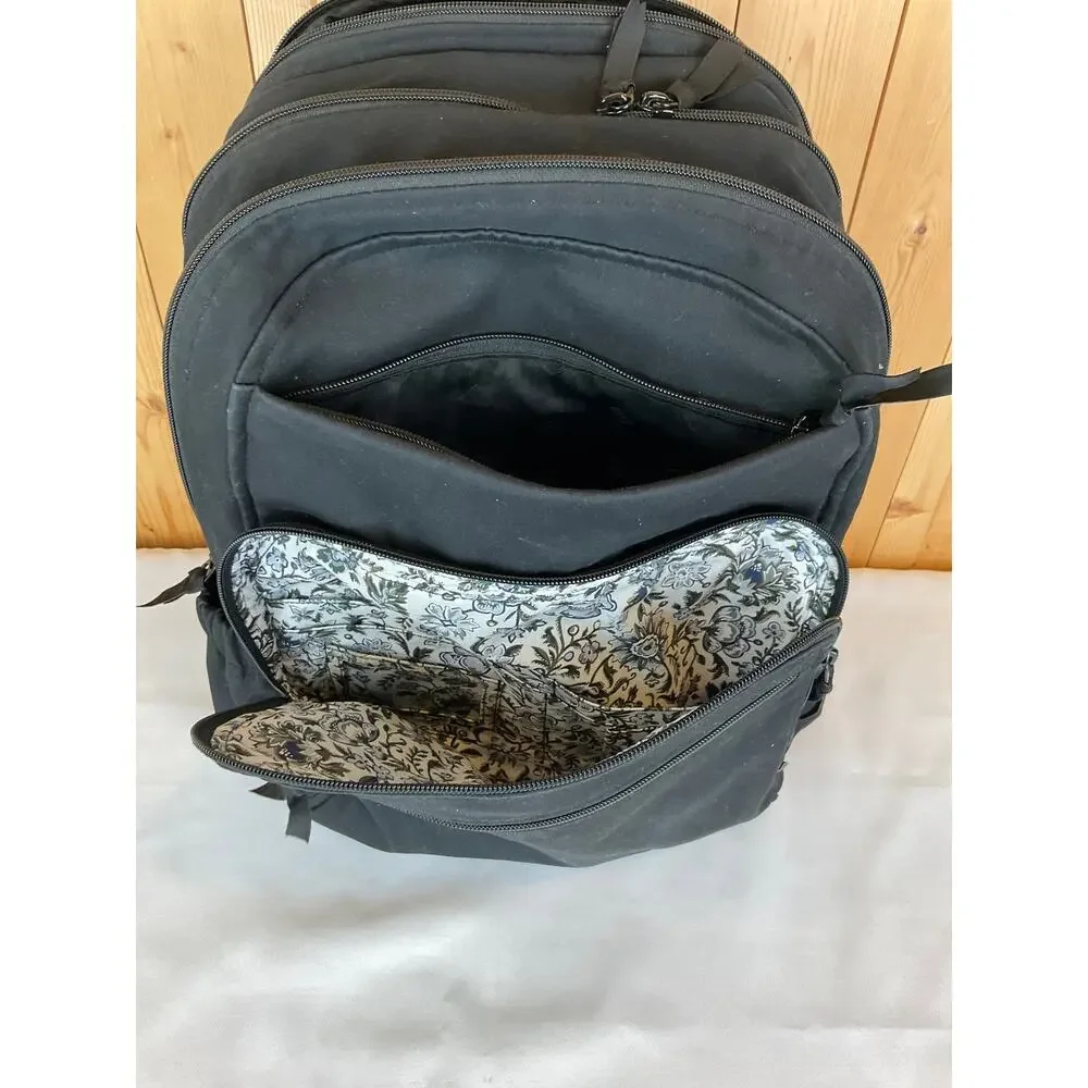 Vera Bradley Quilted Backpack - Black